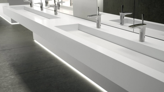 Cuba de Silestone Branco Zeus