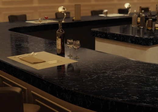 Orçamento: Balcão em Caesarstone Vanilla Noir