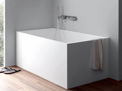 Banheira de Corian Branco