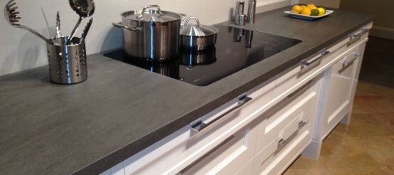 Foto Bancada de Cozinha Neolith Aspen Grey